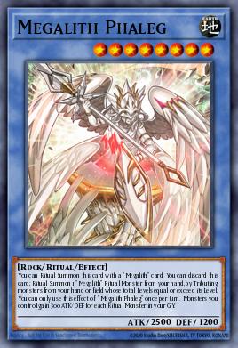 Megalith Phaleg Yu-Gi-Oh card