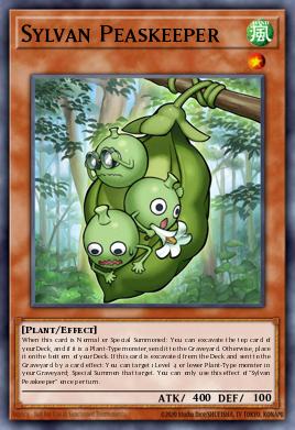 Sylvan Peaskeeper Yu-Gi-Oh card