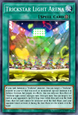 Trickstar Light Arena Yu-Gi-Oh card