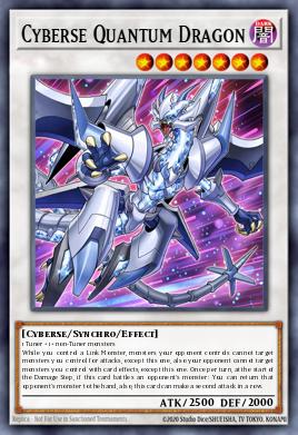 Cyberse Quantum Dragon Yu-Gi-Oh card