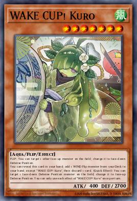 WAKE CUP! Yu-Gi-Oh archetype