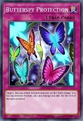 Butterspy Protection Yu-Gi-Oh card