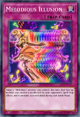 Melodious Illusion Yu-Gi-Oh card