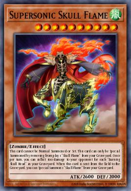 Supersonic Skull Flame Yu-Gi-Oh card