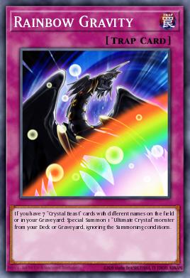 Rainbow Gravity Yu-Gi-Oh card