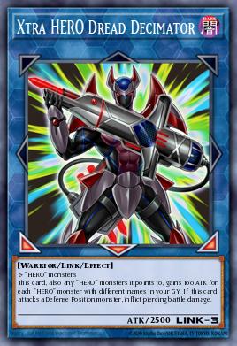 Xtra HERO Dread Decimator Yu-Gi-Oh card