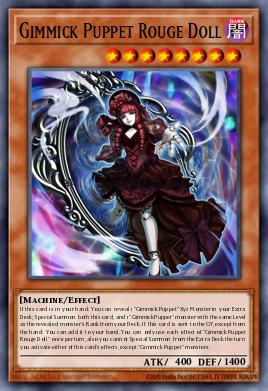 Gimmick Puppet Rouge Doll Yu-Gi-Oh card