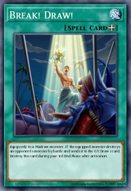 Break! Draw! Yu-Gi-Oh card