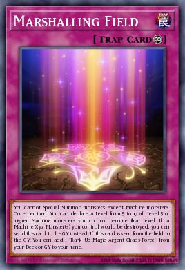 Marshalling Field Yu-Gi-Oh card