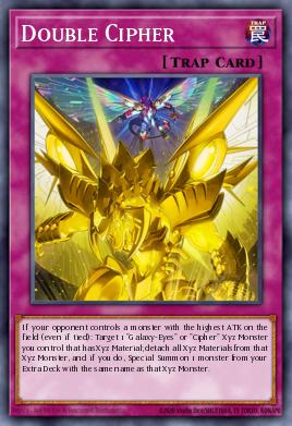 Double Cipher Yu-Gi-Oh card
