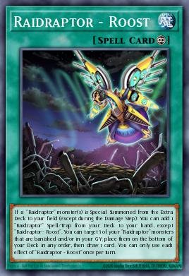 Raidraptor - Roost Yu-Gi-Oh card