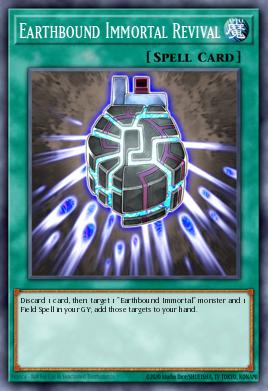 Earthbound Immortal Revival Yu-Gi-Oh card