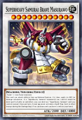 Superheavy Samurai Yu-Gi-Oh archetype