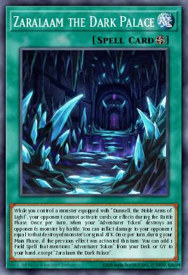 Zaralaam the Dark Palace Yu-Gi-Oh card