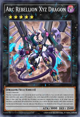 Arc Rebellion Xyz Dragon Yu-Gi-Oh card