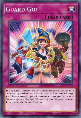 Guard Go! Yu-Gi-Oh card