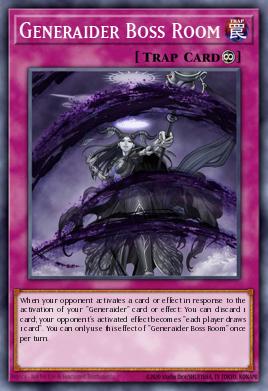 Generaider Boss Room Yu-Gi-Oh card