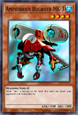 Amphibious Bugroth MK-3 Yu-Gi-Oh card