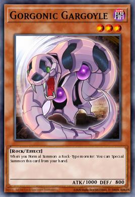 Gorgonic Gargoyle Yu-Gi-Oh card