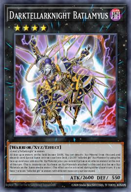Darktellarknight Batlamyus Yu-Gi-Oh card