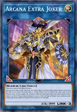 Arcana Extra Joker Yu-Gi-Oh card