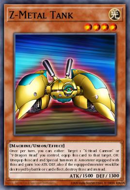 Z-Metal Tank Yu-Gi-Oh card