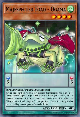 Majespecter Toad - Ogama Yu-Gi-Oh card