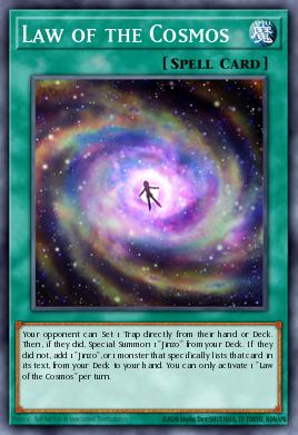 Law of the Cosmos Yu-Gi-Oh card