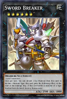 Sword Breaker Yu-Gi-Oh card
