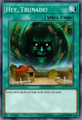 Hey, Trunade! Yu-Gi-Oh card