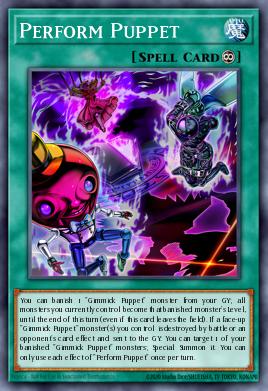 Perform Puppet Yu-Gi-Oh card