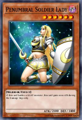 Penumbral Soldier Lady Yu-Gi-Oh card