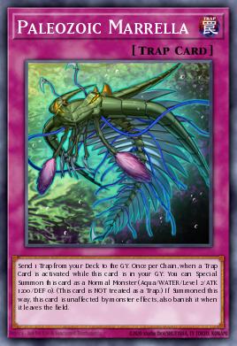 Paleozoic Marrella Yu-Gi-Oh card