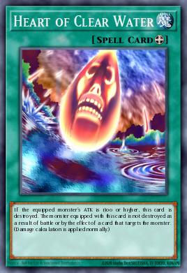 Heart of Clear Water Yu-Gi-Oh card
