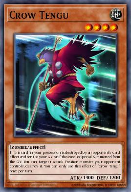 Crow Tengu Yu-Gi-Oh card