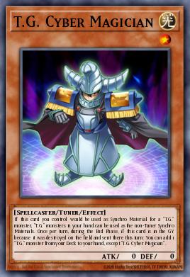 T.G. Cyber Magician Yu-Gi-Oh card