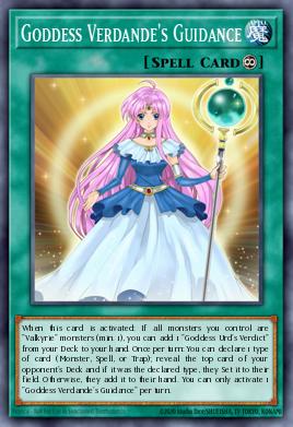 Goddess Verdande's Guidance Yu-Gi-Oh card