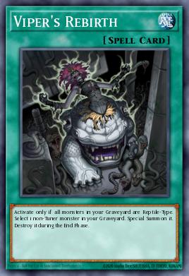 Viper's Rebirth Yu-Gi-Oh card