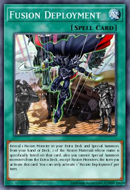 Fusion Deployment Yu-Gi-Oh card