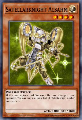 Satellarknight Alsahm Yu-Gi-Oh card