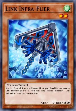 Link Infra-Flier Yu-Gi-Oh card