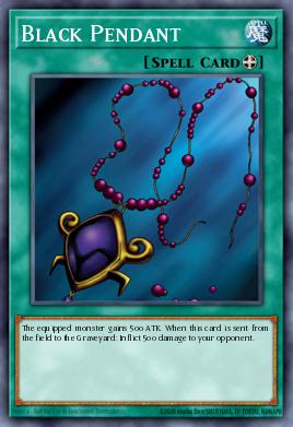 Black Pendant Yu-Gi-Oh card