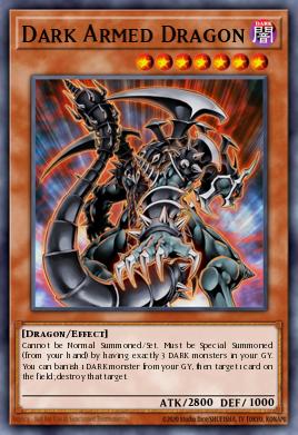 Dark Armed Dragon Yu-Gi-Oh card