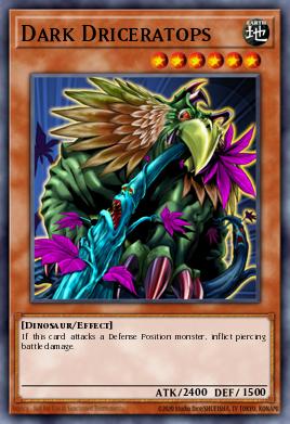 Dark Driceratops Yu-Gi-Oh card