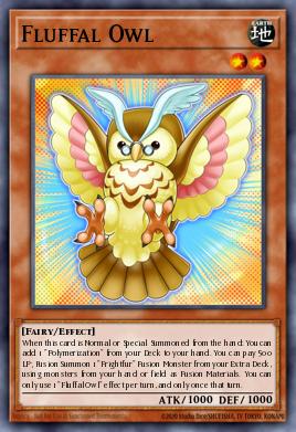 Fluffal Owl Yu-Gi-Oh card