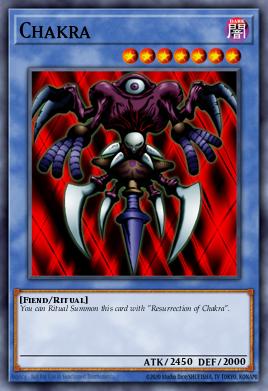 Chakra Yu-Gi-Oh card