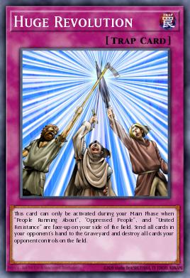 Huge Revolution Yu-Gi-Oh card