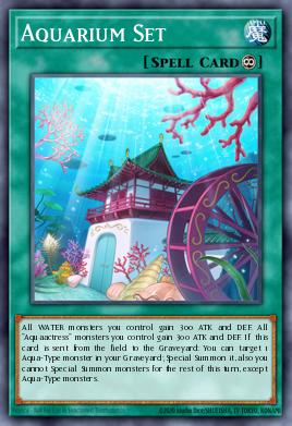 Aquarium Set Yu-Gi-Oh card