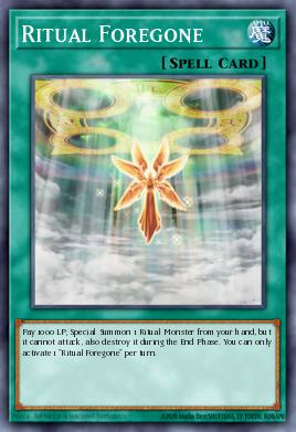 Ritual Foregone Yu-Gi-Oh card