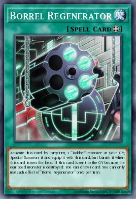 Borrel Regenerator Yu-Gi-Oh card